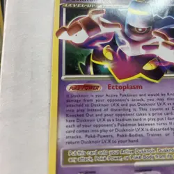 Pokemon TCG Dusknoir LV.X Stormfront Rare Card 96/100 Tiny Dent - Image 3