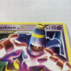 Pokemon TCG Dusknoir LV.X Stormfront Rare Card 96/100 Tiny Dent - Image 4