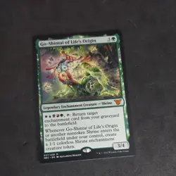 GO-SHINTAI OF LIFE'S ORIGIN ~mtg NM-M Commander Neon Dynasty Mythic Card - Image 1