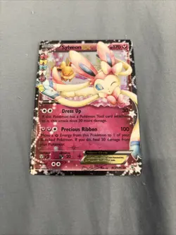Pokemon Sylveon EX - RC21/RC32 Pokemon Generations holo Card - Image 1