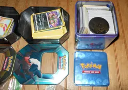 Lot Of 1200+ Pokemon Cards & Tins 2-020-2025 all Mint w/Hologram Cards - Image 5