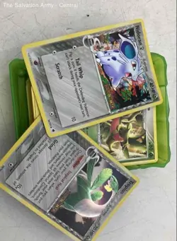 Lot Of Assorted Pokemon Playing Trading Cards With Charizard Wendy's Card Case - Image 2