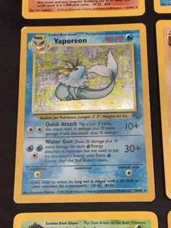 Vintage Pokemon Cards Holo Rare Collection WOTC Era Only MP/HP - Image 5