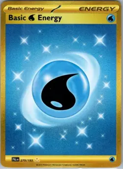 Pokemon Card Basic Water Energy 279/193 Paldea Evolved - Near Mint - Image 1
