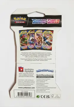 Pokemon - Trading Card Game: Sword & Shield Sleeved Booster Pack, 3 sealed packs 820650826528 - Image 3