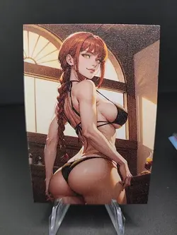 Makima Chainsaw Man Anime Waifu Card Doujin ACG Goddess Card - Image 1