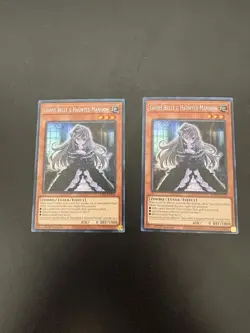 Yu-Gi-Oh! Ghost Belle & Haunted Mansion 1st Edition Secret Rare Card RA01-EN011 - Image 1