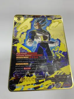 SSB Vegeta,Unbridled Power Metal Dragon Ball Card-Collectible Gift Display Toys - Image 1