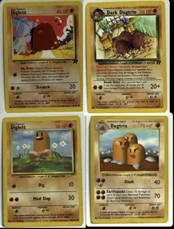 1999 Vintage Pokemon Card Lot WOTC Base Set Jungle Fossil Team Rocket - Image 2
