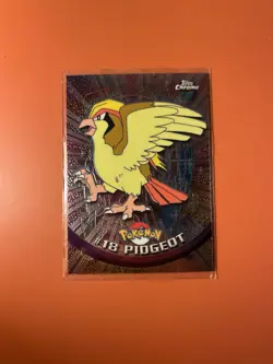 ✨Topps Chrome 2000 Pidgeot Pokemon Card #18 Holo NM✨ - Image 1