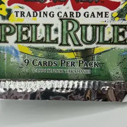 VTG SEALED Yu-Gi-Oh! Spell Ruler Booster Pack 1996 Unlimited 9 Cards Konami - Image 3