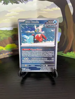 IronBundle 056/182 - Paradox Rift - Uncommon - Reverse Holo - Pokemon Card - LP - Image 1