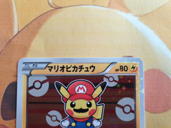 Mario Pikachu 295/XY-P Mario Special Box Promo Japanese ⚡CUST0M DISPLAY Card⚡ - Image 5