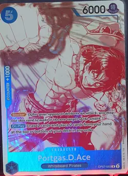 Portgas.D.Ace OP07-053 3rd Anniversary Treasure Event Card ENGLISH - One Piece - Image 1