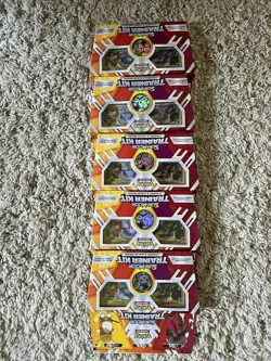 5 Pack Of Pokemon TCG: Sun & Moon Trainer Kit Lycanroc & Alolan Raichu Card Game 820650802102 - Image 1