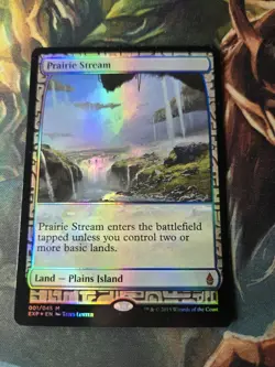 Prairie Stream Zendikar Expeditions FOIL MTG Magic The Gathering - Image 2