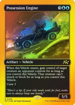 Possession Engine (First Place Foil) - Aetherdrift - Magic MTG NM - Image 1