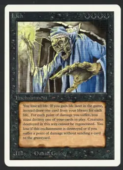 ***Unlimited Lich (Roller Line)*** MTG Unlimited Kid Icarus - Image 1