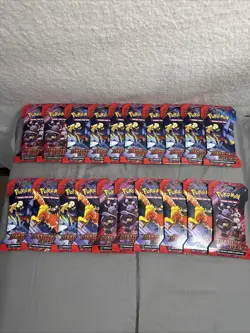 Pokemon TCG Destined Rivals Booster Packs Lot of 20 - NEW SEALED - Image 2