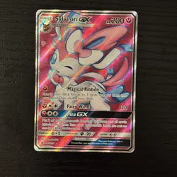 Pokemon TCG Sylveon GX 140/145 Full Art Ultra Rare Near Mint Condition - Image 1