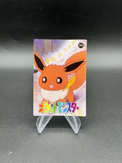 Pikachu Trainer Holo Pokemon Vintage Pocket Monsters Vending Prism Sticker - Image 2