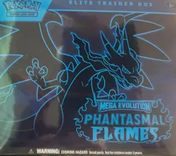 Pokemon Phantasmal Flames Elite Trainer Box Sealed and Ready To Ship - Image 1