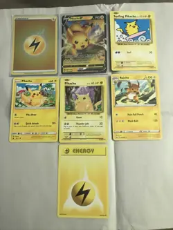 Pokemon Pikachu Collection Lot, Pikachu V 043/185, Surfing Pikachu 111/108 Mint - Image 2