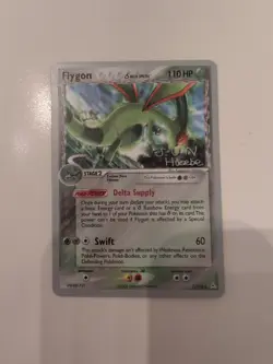 Pokemon TCG Flygon Delta Species 7/110 World Championships 2007 - Image 1