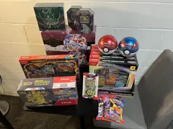 Ultimate sealed pokemon lot ETB, Prismatic x5, Mega, 2025 Holiday Calendar x2 - Image 1