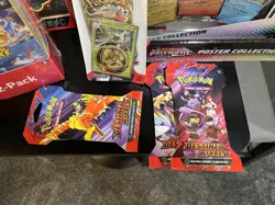 Ultimate sealed pokemon lot ETB, Prismatic x5, Mega, 2025 Holiday Calendar x2 - Image 4