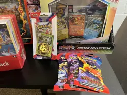 Ultimate sealed pokemon lot ETB, Prismatic x5, Mega, 2025 Holiday Calendar x2 - Image 5