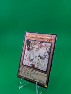 Yu-Gi-Oh! Ash Blossom & Joyous Spring (Alternate Art) RA04-EN025 PUR - Image 3