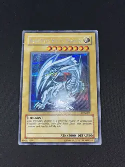 Blue-Eyes White Dragon (Dark Duel Stories) DDS-001 Yu-Gi-Oh! Video Game DDS - Image 1