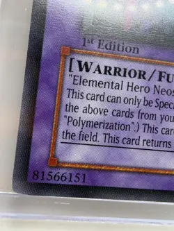 YUGIOH ELEMENTAL HERO FLARE NEOS POTD-EN032 ULTIMATE RARE 1ST EDITION 1996 - Image 5