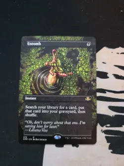 Entomb (Borderless) Dominaria Remastered Regular - Image 1