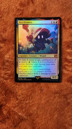 MTG Final Fantasy Mythic Vivi Ornitier NM M #0248 (FOIL) - Image 1