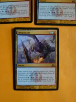 Dragonshift x3 Instant rare Magic the Gathering Card. Dragon's Maze - Image 2