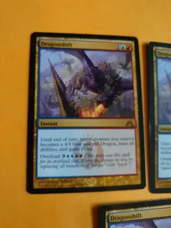 Dragonshift x3 Instant rare Magic the Gathering Card. Dragon's Maze - Image 4