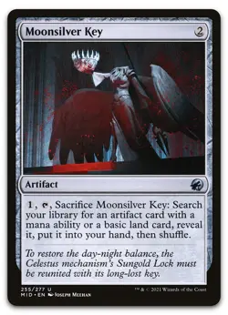 Moonsilver Key #255 (NM) Midnight Hunt MID Magic MTG - Image 1