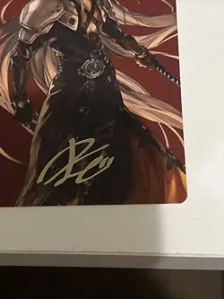 MTG Final Fantasy - Sephiroth, Fabled SOLDIER Art Series Gold-Stamp Card 44/53 - Image 3