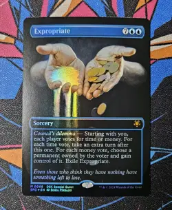 Expropriate 66 NM Borderless Foil MTG Duskmourn Special Guest SPG Unplayed Magic - Image 1