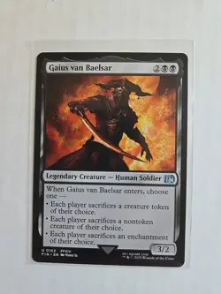 Gaius van Baelsar - Final Fantasy - NM - MTG Magic - Uncommon - Creature - Image 1