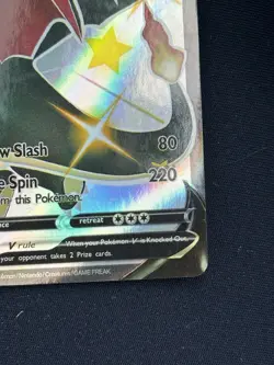 Pokemon TCG Secret Rare Charizard v Champion's Path Full Art Holo Card 079/073 - Image 4