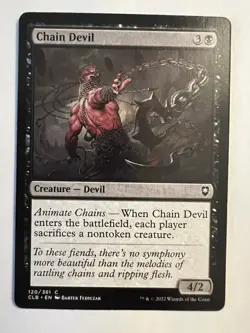 MTG | Chain Devil | 120/361 | (NM) | Commander Legends: Battle for Baldur’s Gate - Image 1