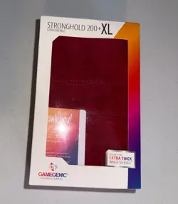 STRONGHOLD 200+ XL RED Deck Box GameGenic NEW [Open BOX] - Image 1