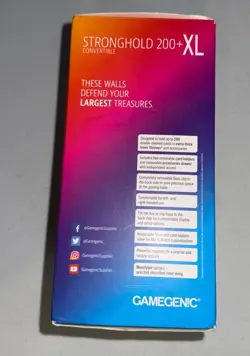 STRONGHOLD 200+ XL RED Deck Box GameGenic NEW [Open BOX] - Image 3