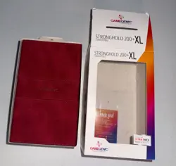 STRONGHOLD 200+ XL RED Deck Box GameGenic NEW [Open BOX] - Image 5