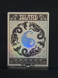 Island Rainbow Foil Secret Lair Drop 0089 Magic The Gathering Near Mint - Image 1