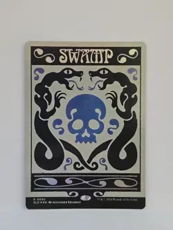Swamp 0890 Rainbow Foil Secret Lair Drop Magic The Gathering Near Mint - Image 1