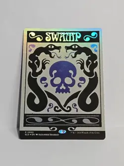 Swamp 0890 Rainbow Foil Secret Lair Drop Magic The Gathering Near Mint - Image 3